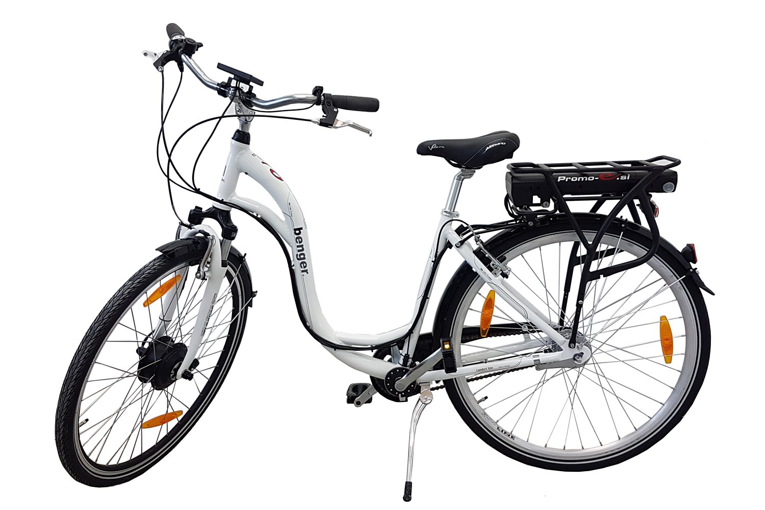 Promo E elektricno kolo BENGER City Comfort BackRack BTN 1 1500 1000